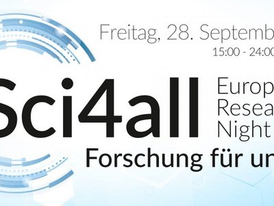 Flyer und Logo der European Researchers‘ Night