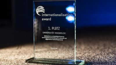 Trophäe Internationalisation Award