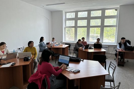 Certificate course on “DEbasics” module at KSTU Bishkek