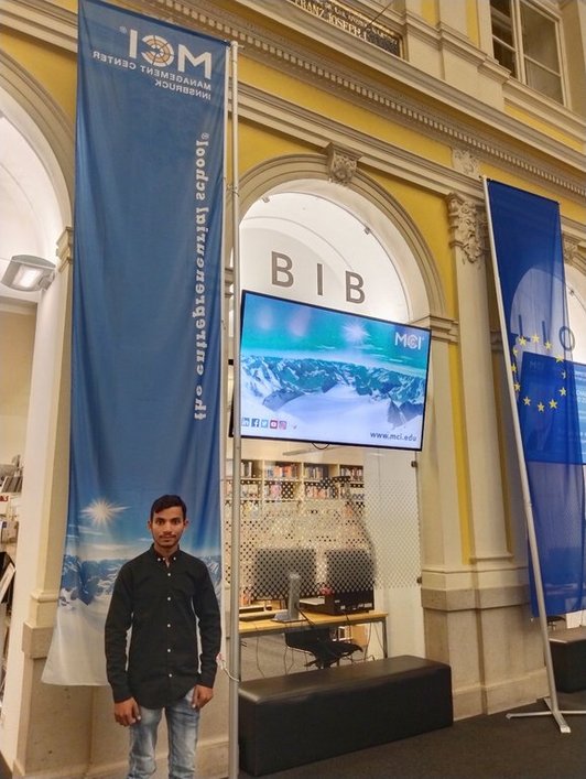 Malik Mubeen im MCI Innsbruck