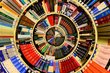 Spirale aus Büchern