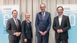 From left to right: Jakob Calice (Managing Director OeAD), Barbara Weitgruber (Chairwoman of the Strategy Advisory Board OeAD, BMBWF), Federal Minister Heinz Faßmann (BMBWF), Elmar Pichl (Chairman of the Supervisory Board OeAD, BMBWF)