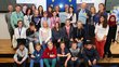 Schüler und Schülerinnen der Neuen Mittelschule Weitensfeld bei der eTwinning-Preisverleihung.