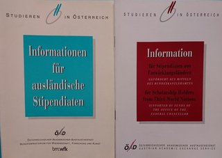 Information für ausländische Stipendiaten in zweisprachiger Fassung (DE/EN)