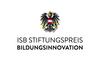 Logo des ISB Stiftungspreis Bildungsinnovation mit Adler der Republik Österreich