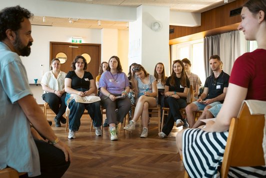 Gruppe junger Menschen