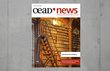 Front page of oead.news issue 105 with a picture of a library with a ladder.