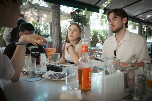 Gruppe junger Menschen