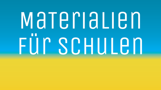 Text Materialien für Schulen mit Hintergrund gelb blau