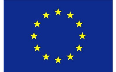 Flagge Europäische Union, Sternenkreis auf blauem Grund