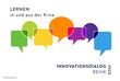 Titelbild und Sujet der Innovationsdialogreihe 2020