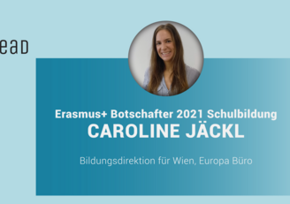 Erasmus+ Botschafterin Caroline Jäckl
