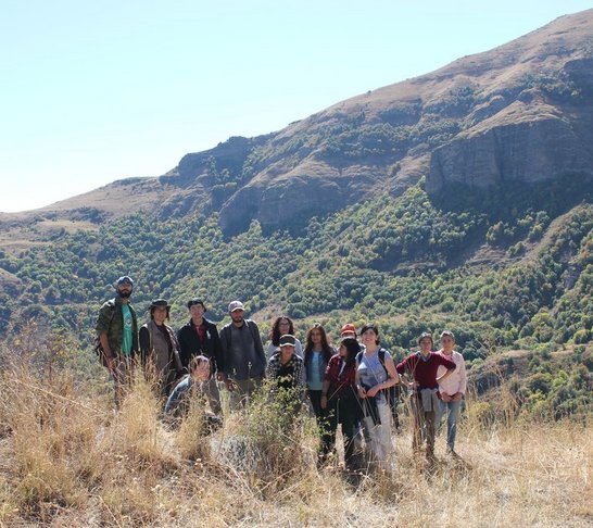 Fieldwork with YSU students