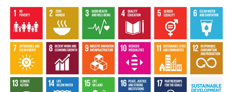 SDGs Plakat 17 Nachhaltigkeitsziele