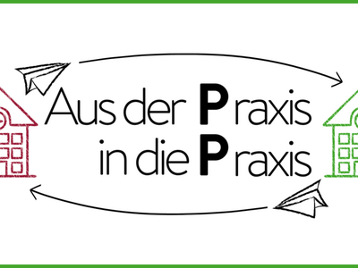 Logo "Aus der Praxis - in die Praxis"