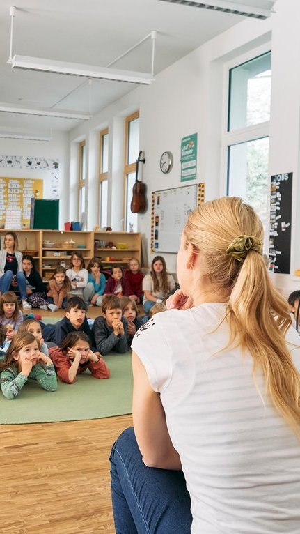 Titelbild Besuch einer Schulklasse