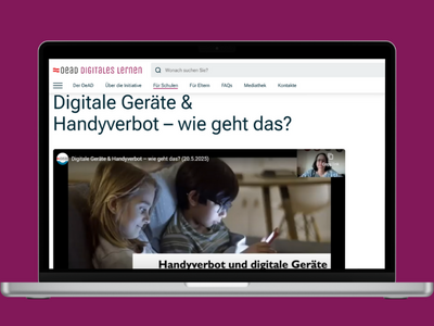 Webinar-Mitschnitt Handyverbot