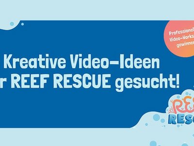 REEF RESCUE Ideenwettbewerb Banner