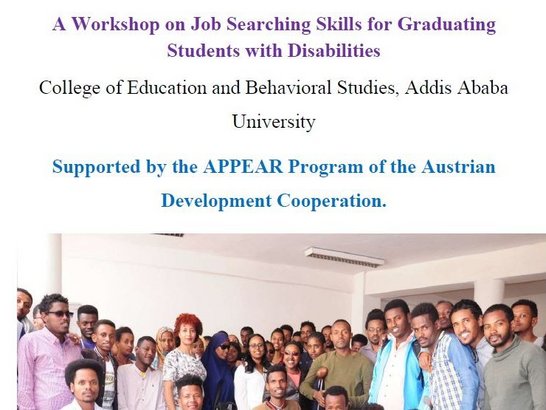 Report on workshop at Addis Ababa University in December 2018