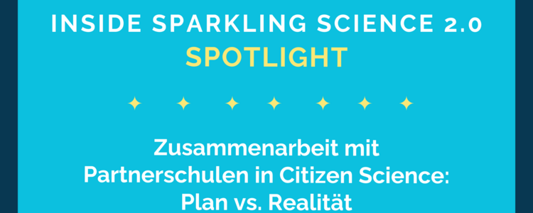 Schrift: Inside Sparkling Science 2.0 Spotlight