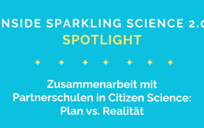 Schrift: Inside Sparkling Science 2.0 Spotlight