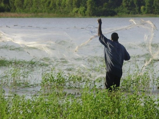 Fisherman in Burkina Faso