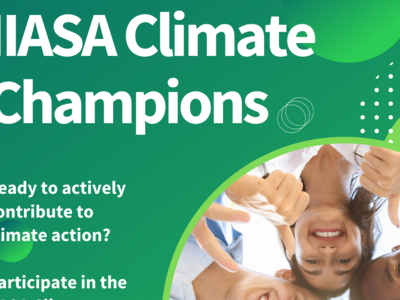 Flyer Climate Champion der IIASA