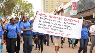 International Social Work Conference 2014 in Kampala