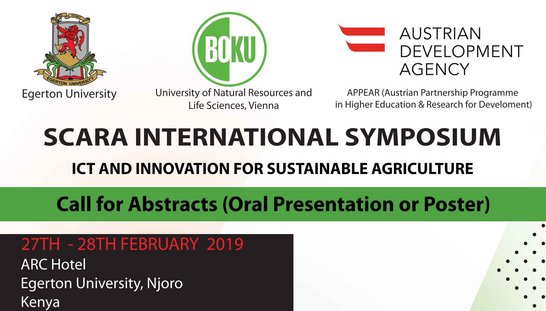 Flyer with lot of information on the SCARA Symposium