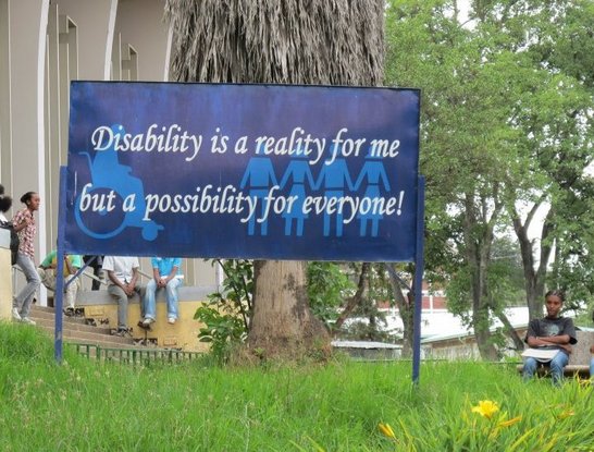 Disabiliy Mainstreaming at Addis Ababa University