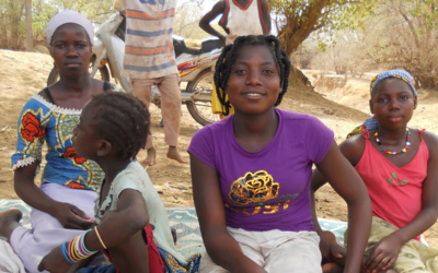 Junge Frauen in Burkina Faso