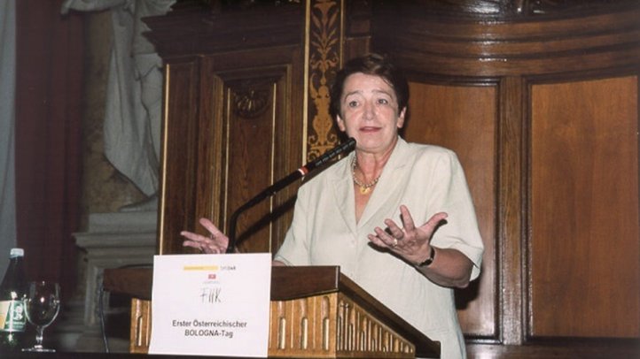 Wissenschaftsministerin Elisabeth Gehrer