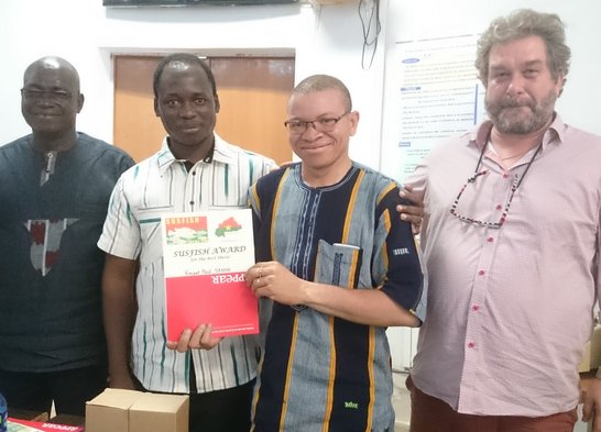 Group photo of award ceremony