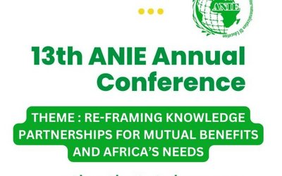 Text announcing ANIE conference
