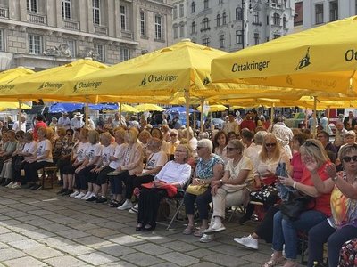 Foto der Teilnehmenden des Nachbarschaftsfestes