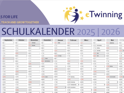 eTwinning-Schulkalender 2025/2026