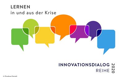 Titelbild und Sujet der Innovationsdialogreihe 2020