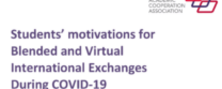 Buchcover ACA-Publication Students’ motivations for Blended and Virtual International Exchanges During COVID-19