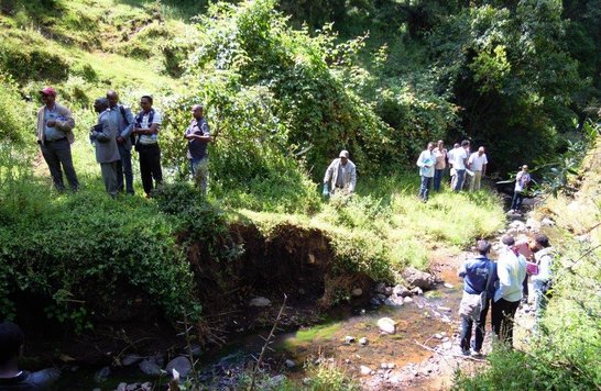 Project visit and field studies in Ethiopia