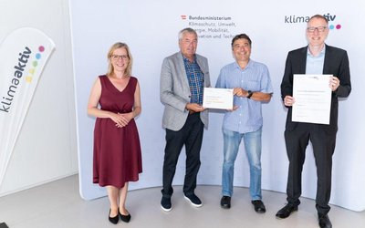 klimaaktiv Auszeichnung für nachhaltige Gebäude in der Steiermark