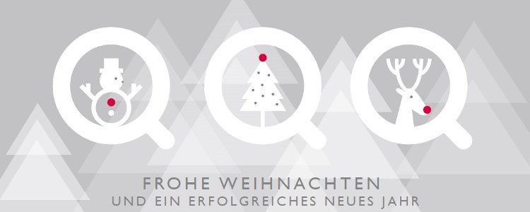 Weihnachtskarte mit ARQA-VET Logo