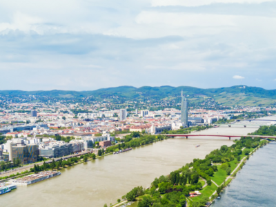 Donau und Neue Donau in Wien