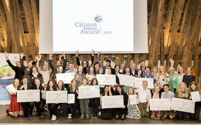Die Gewinnerinnen und Gewinner der Citizen Science Awards 2018